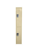 Sale Heavy Duty Double Tier Metal Locker Beige