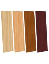 Wood Grain Finish End Panels