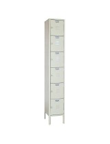 Six Tier Metal Locker (Image 1)