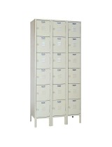 Six Tier Metal Lockers (Image 1)