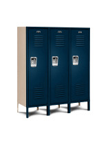 Single Tier Metal Locker 36-1/2" High