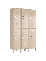Penco Champagne Double Tier Lockers