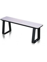 Plastic Laminate Bench with Movable Pedestals