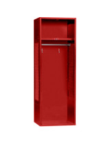 Red Stadium Locker with Shelf