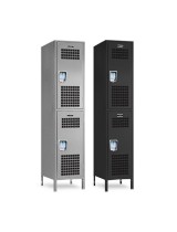 Ventilated Double Tier Locker Main