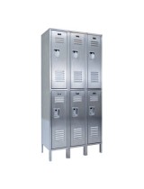 304 Stainless Steel Double Tier Lockers (Image 2)