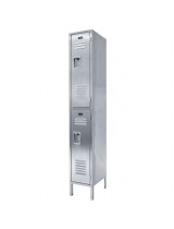 304 Stainless Steel Double Tier Locker (Image 1)