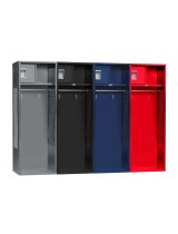 Stadium Lockers W/ Shelf & Security Box Main