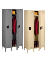 Tennsco single tier office lockers