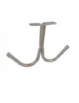 Universal Double Prong Locker Hook
