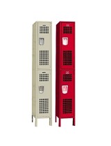 Double Tier Ventilated School Locker