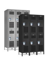 Double Tier Ventilated Lockers