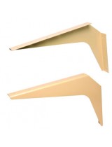 ADA Wall Mount Bench Brackets Almond
