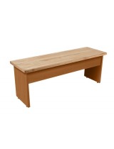 Laminate Bench with Solid Wood Top
