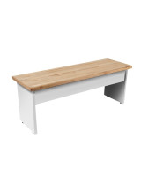 Laminate Bench with Wood Top