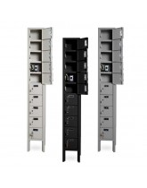 10 Cell Phone Lockers Unit with Key Locks 