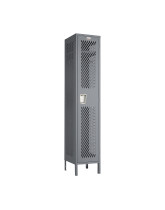 Single Tier Invincible II Ventilated Athletic Locker