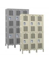 Double Tier Athletic Sports Lockers