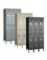 Extra Wide Double Tier Metal Lockers