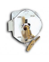Built-In Spring Latch Keyed Locker Lock (#1754)