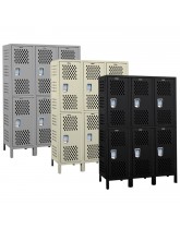 Double Tier Athletic Storage Lockers