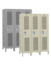 Single Tier Athletic Gym Storage Lockers