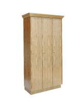 Hallowell Single Tier Wood Lockers
