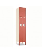 2 Person Office Locker 1-Wide