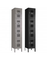 Four Tier Ventilated Box Locker