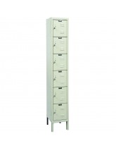 Six Tier Rust Resistant Box Locker 1 Wide