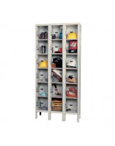 Employee Clear View Six Tier Box Lockers