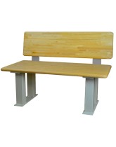 Locker Room Benches With Backrest