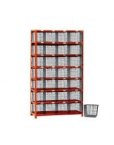 Basket Lockers 7 High 4-Wide