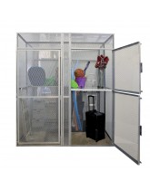 Wire Mesh Storage Locker Front Extension Panels