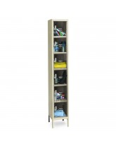 Hallowell Six Tier Safety View Locker