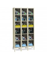 See-Through Six Tier Box Lockers