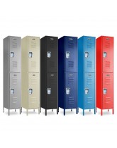 Double Tier Metal Locker