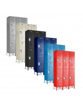 Double Tier Metal Lockers