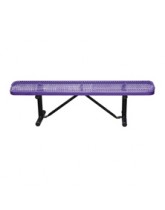 Expanded Metal Extra Wide Bench without Back