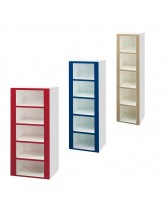 Five Compartment Plastic Locker Cubbies