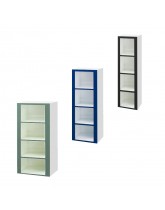 Four Compartment Plastic Locker Cubbies