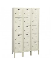 Hallowell Five Tier Box Lockers