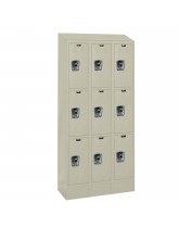 Hallowell Triple Tier Ready Built Plus Lockers