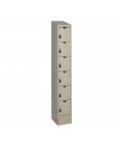 Hallowell Six Tier Ready Built Plus Locker