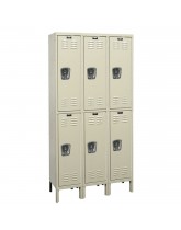 Hallowell Double Tier Rust Resistant Lockers