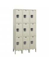 Hallowell Triple Tier Rust Resistant Lockers