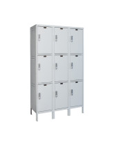 Hallowell Triple Tier Laptop / Backpack Lockers