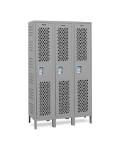 Hallowell Single Tier Heavy Duty Steel Lockers