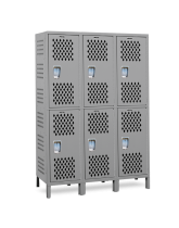 Hallowell Double Tier See-Through Lockers