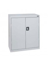 Industrial Counter Height Storage Cabinet